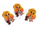 Серединка "Hairdorables Kat", 4,4см